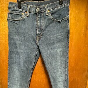 Levi's Mens 34W32L 512 Slim Taper Jeans in Genie Blue